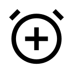 Alarm Add SVG Icon